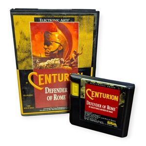 Centurion Defender of Rome Sega Genesis 1991 Electronic Arts Game w/ Box